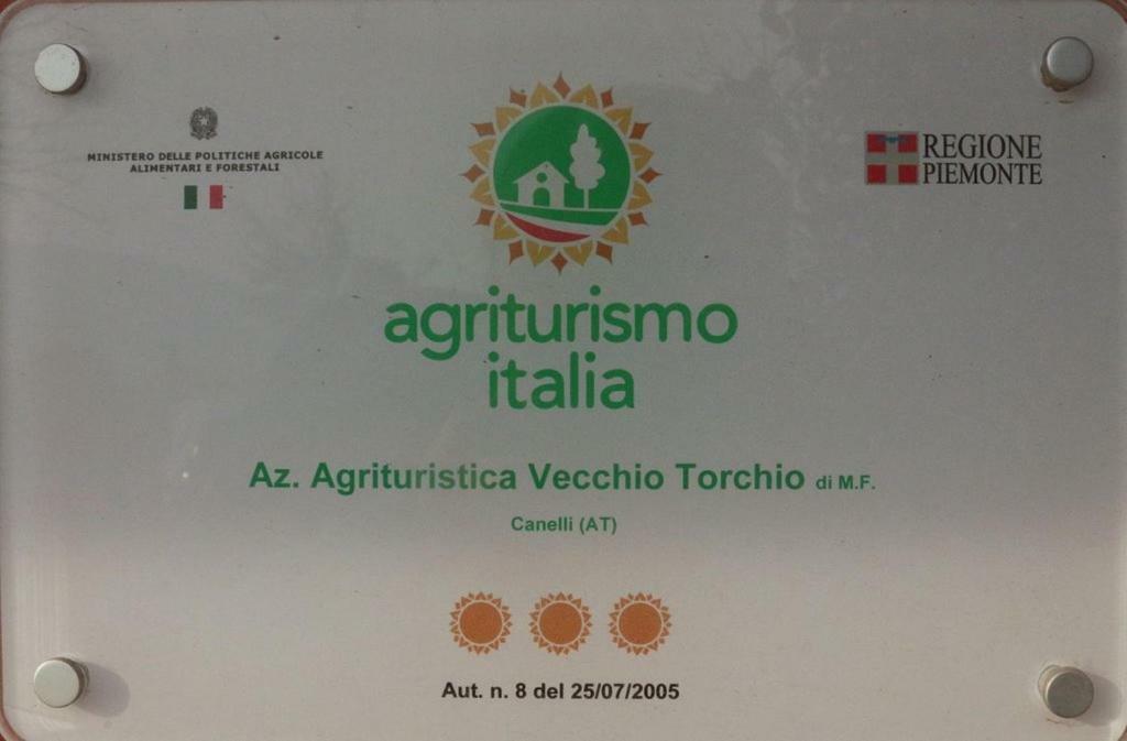 Agriturismo Vecchio Torchio Canelli Dış mekan fotoğraf